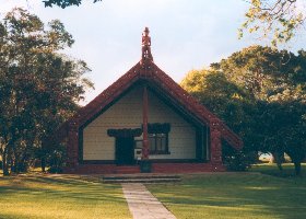 Meetinghouse in Waitangi